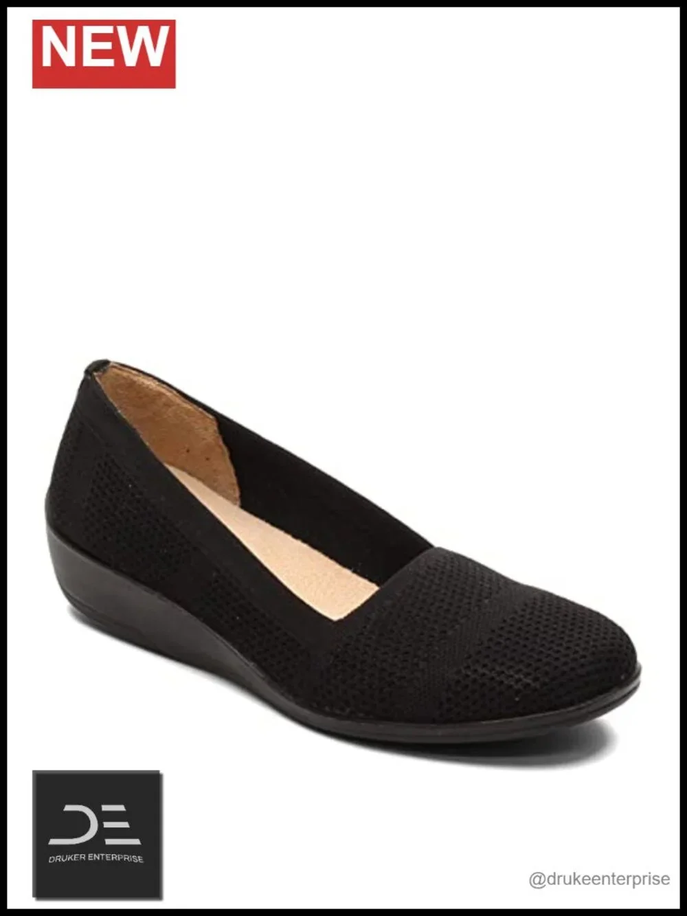 LifeStride Women's Immy Ballet Flat, Memory Foam Cushioned, Slip-On